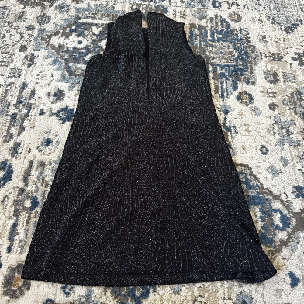 5 Twelve Sparkling Black Sleeveless Dress - Picture 5 of 9